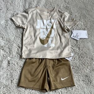 Nike Kids Matching Set - Tan